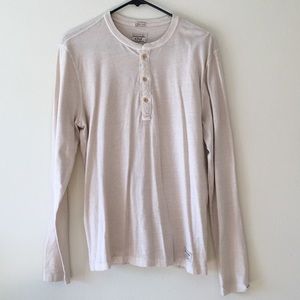 Abercrombie & Fitch Garment-Dyed Long Sleeve Tee